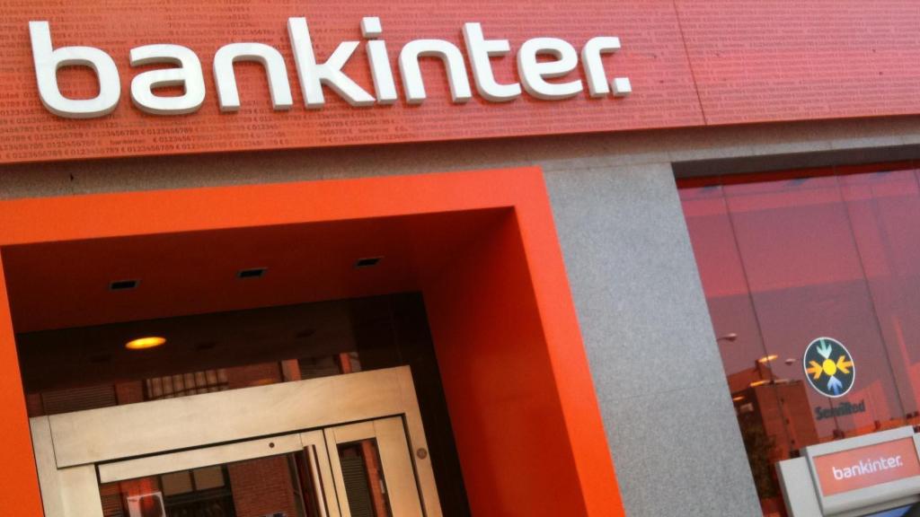 Un cajero de Bankinter.