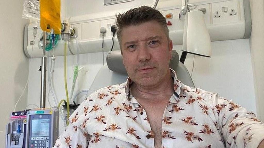 Chris Cotton, paciente de cáncer de vejiga.