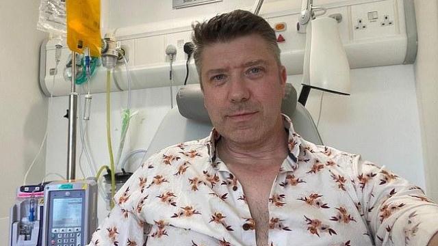 Chris Cotton, paciente de cáncer de vejiga.