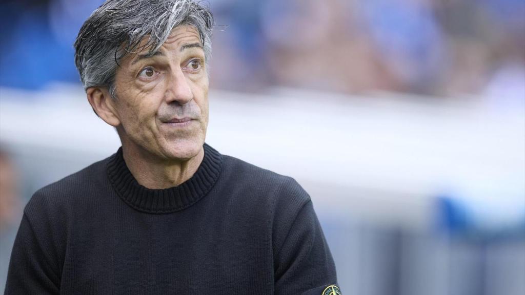 Imanol Alguacil, con la Real Sociedad