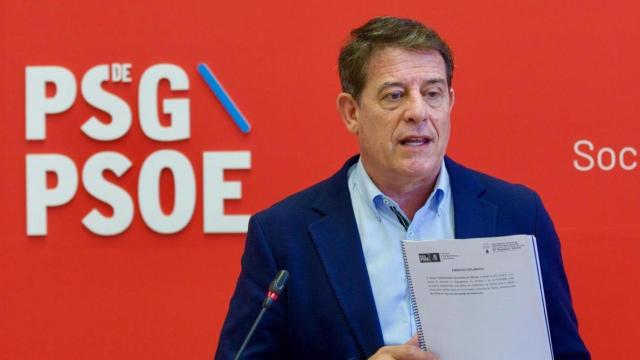 El secretario xeral del PSdeG, José Ramón Gómez Besteiro.