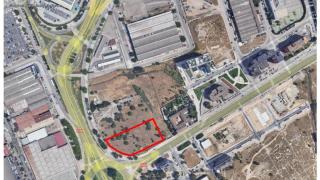 La parcela que albergará parte de las futuras viviendas de alquiler asequible en la zona del Picarral.