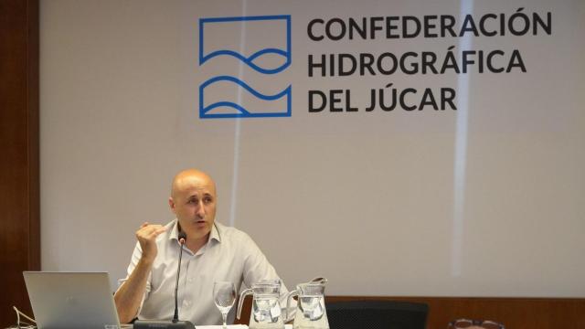 El presidente de la CHJ, Miguel Polo. CHJ