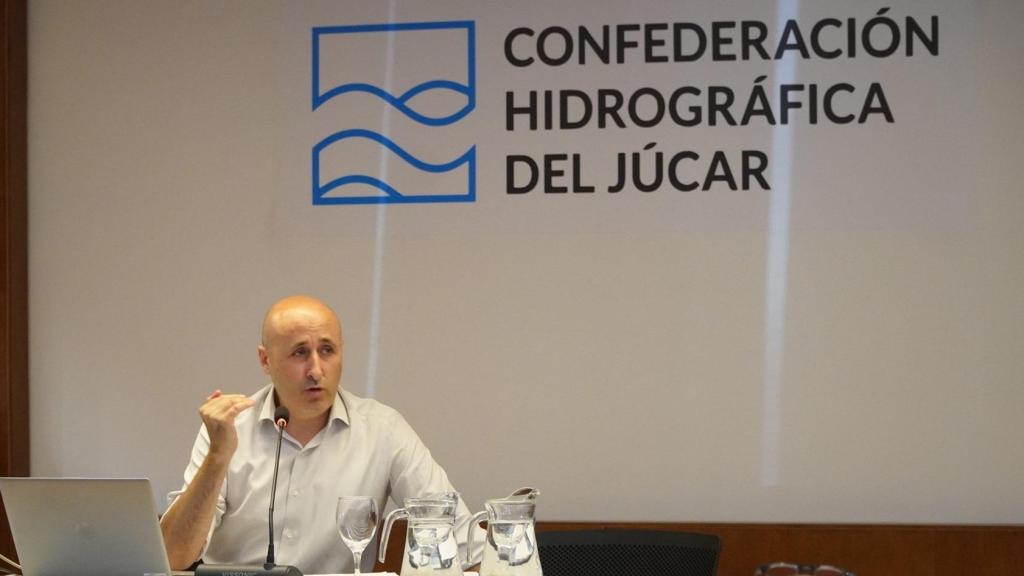 El presidente de la CHJ, Miguel Polo. CHJ