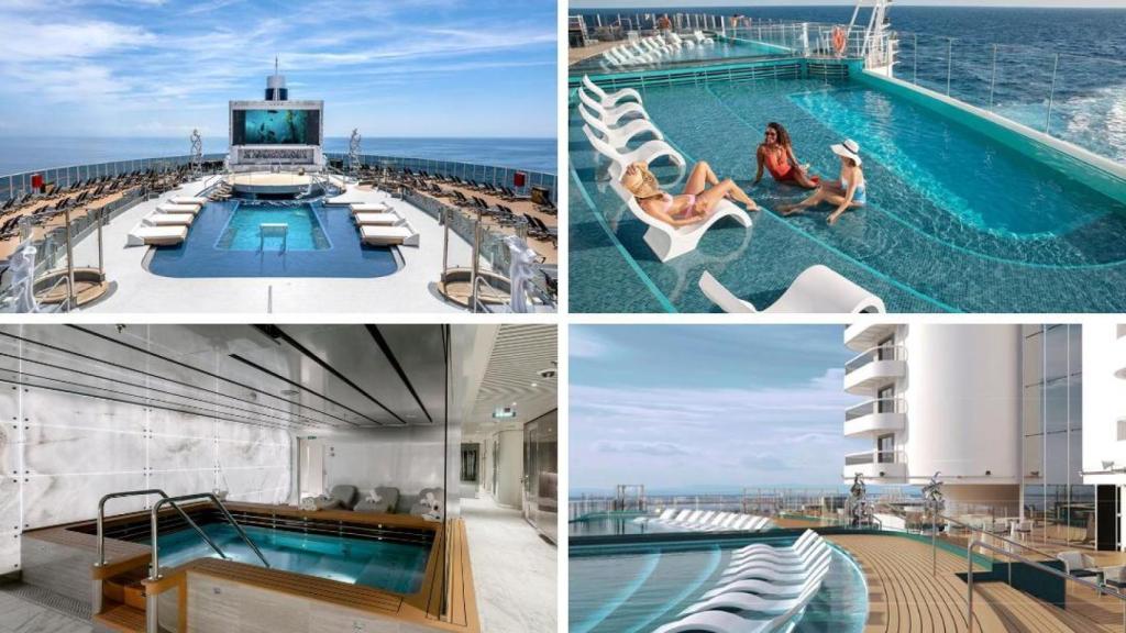 El MSC Seascape donde Susana Molina disfruta de su despedida de soltera.