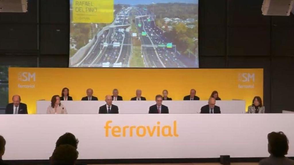 Junta de accionistas de Ferrovial de 2025.