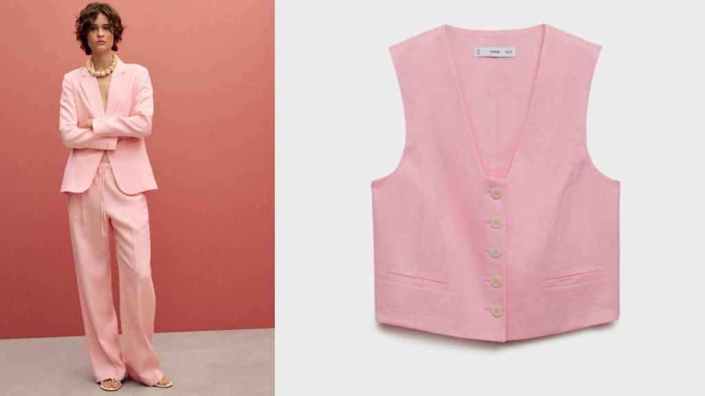 El conjunto de María García de Jaime en un fotomontaje de EL ESTILO.