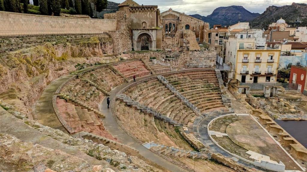El Teatro Romano de Cartagena.