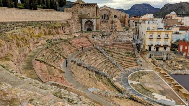 El Teatro Romano de Cartagena.