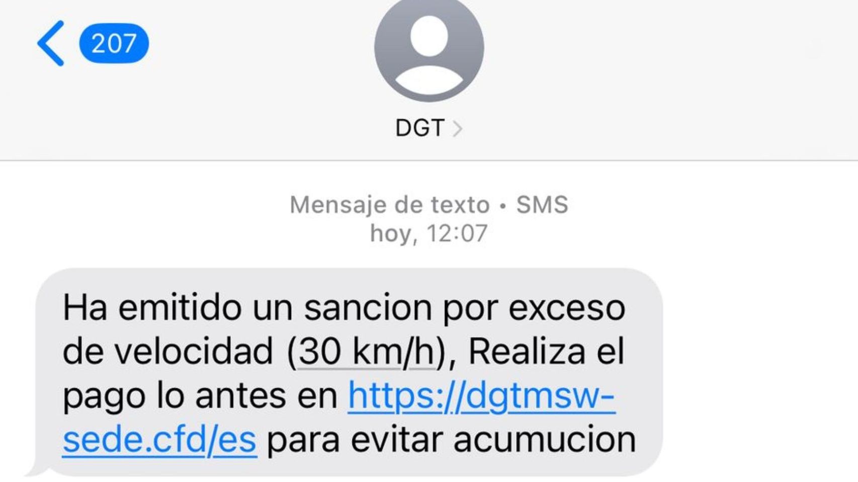 Si has recibido este SMS en Vigo ten cuidado, la DGT alerta de una ...