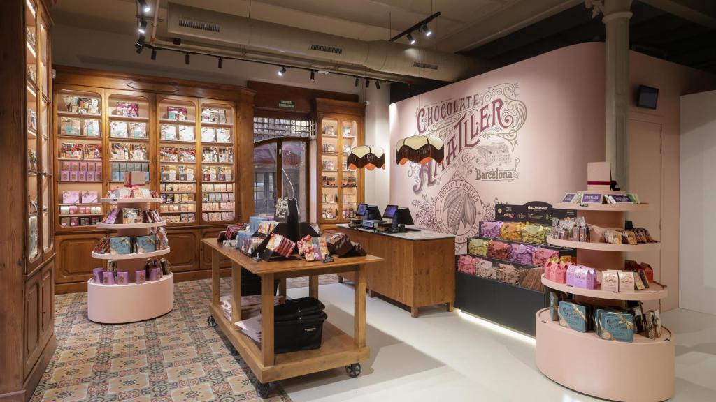 Atelier de chocolate.