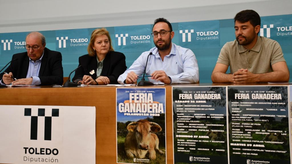 Presentación de la Feria Ganadera de Pelahustán. Foto: Diputación de Toledo.
