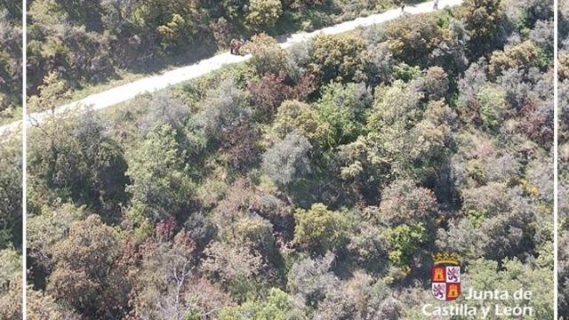 Imagen del rescate en el Pozo de los Humos