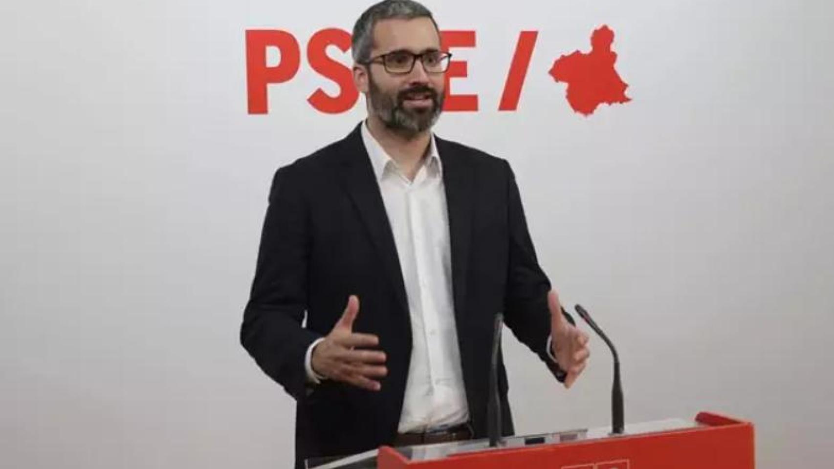 El secretario general del PSOE en la Región de Murcia, Francisco Lucas.