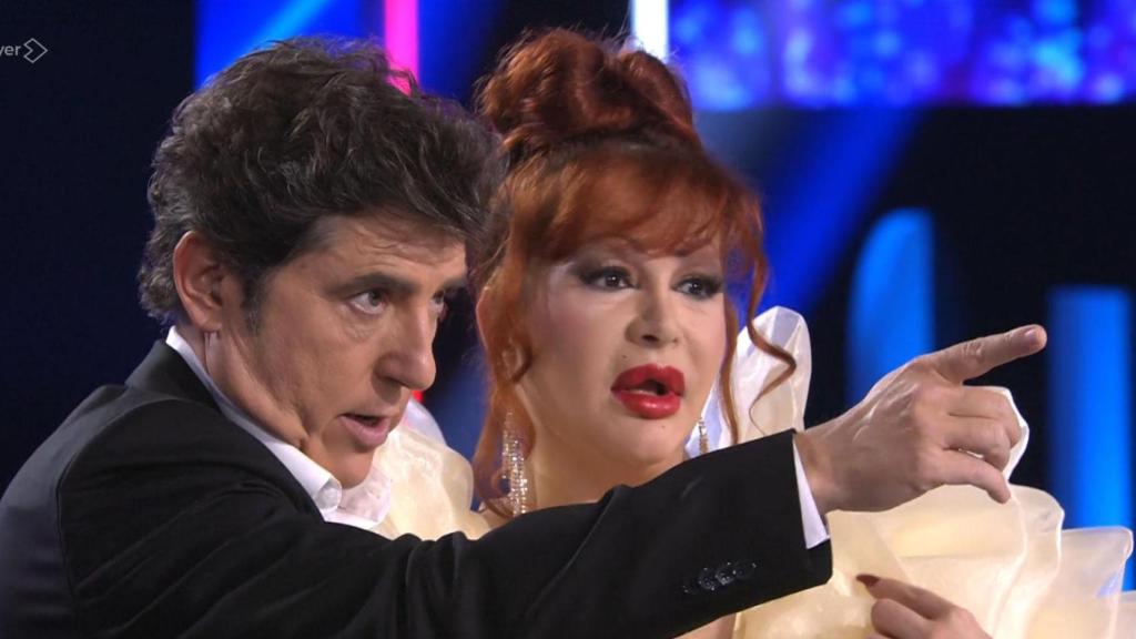 Yurena y Manel Fuentes en 'Tu cara me suena'.
