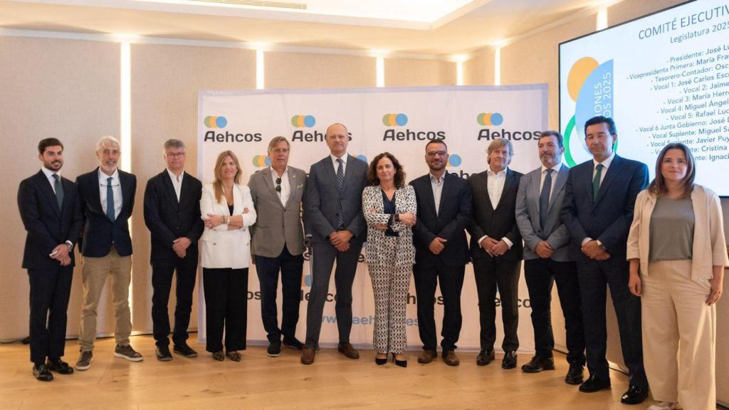 El comité ejecutivo de Aehcos hasta 2029.