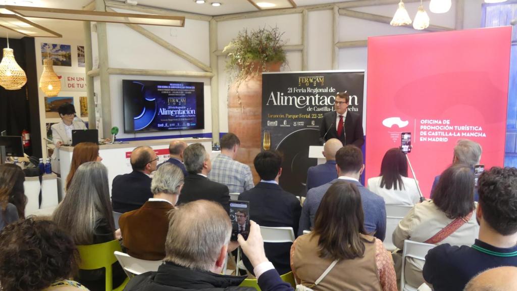 Presentación de la Feria Regional de Alimentación de Castilla-La Mancha.