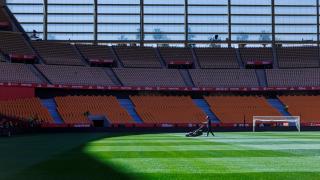 El Estadio de La Cartuja, tras su obra de remodelación y antes de la final de la Copa del Rey 2025