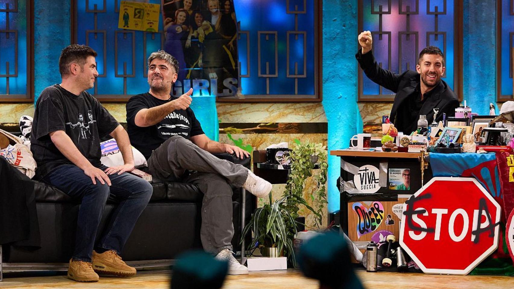 'La Revuelta' de Broncano recibió a Estopa este miércoles.