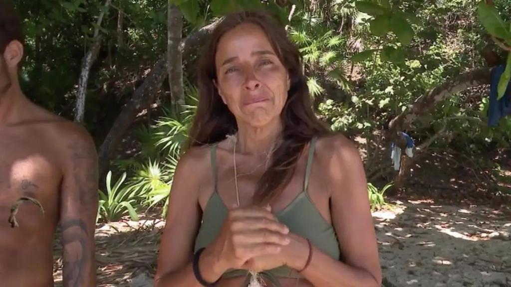 Carmen Alcayde en 'Supervivientes'.