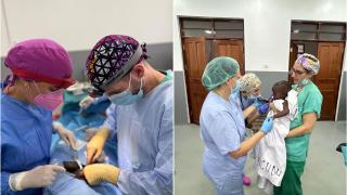 Los cirujanos de Antequera en Tanzania.