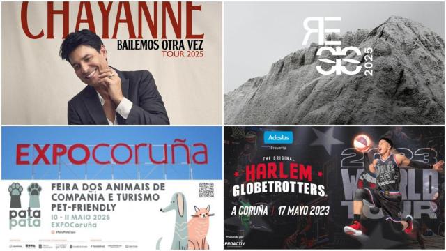 Estos son los grandes eventos del mes de mayo en A Coruña