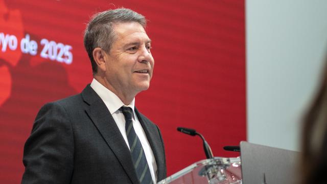 Emiliano García-Page, este viernes en Ciudad Real.