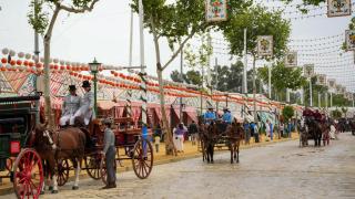 Imagen de archivo de la Feria de Abril 2024.