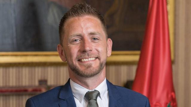 El concejal socialista en el Ayuntamiento de Burgos Josué Temiño
