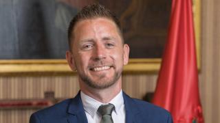 El concejal socialista en el Ayuntamiento de Burgos Josué Temiño