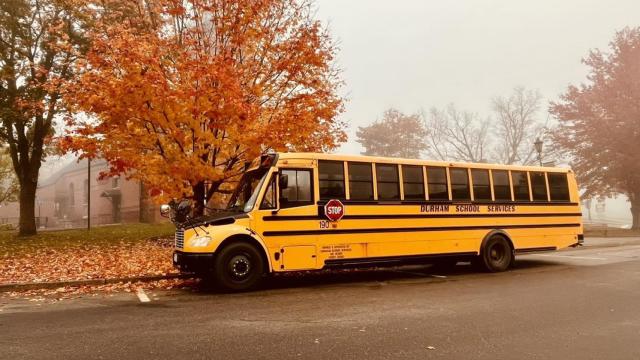 Autobús escolar del grupo Mobico