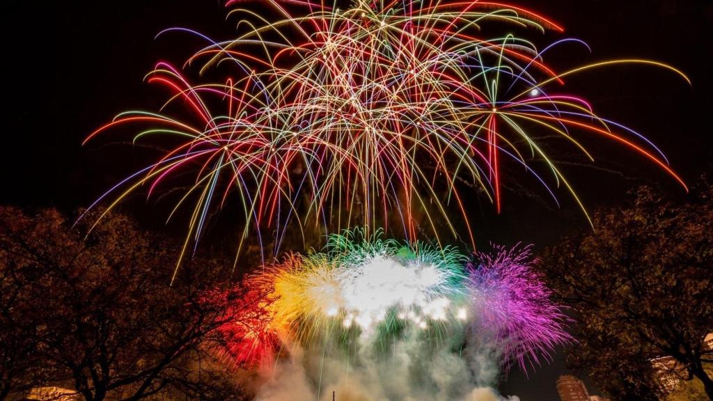 Imagen de archivo de la 'Nit del foc'. EE