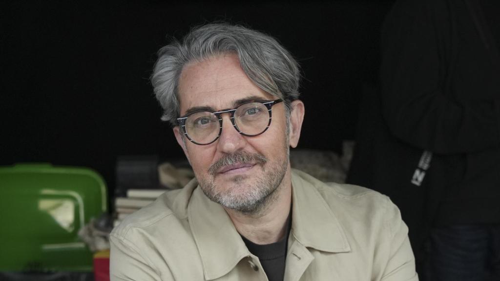 El escritor Máximo Huerta, el pasado día 23 de abril, en Barcelona, celebrando San Jordi.