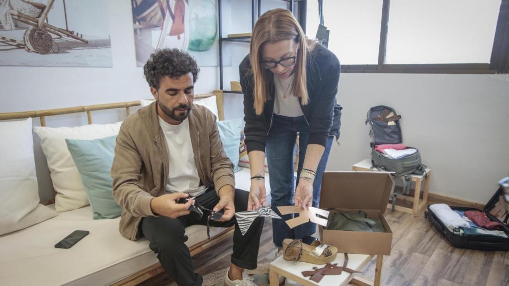 El CEO de Fewi, Miguel Ángel Lucas, y la CMO, Patricia Gabarrón.