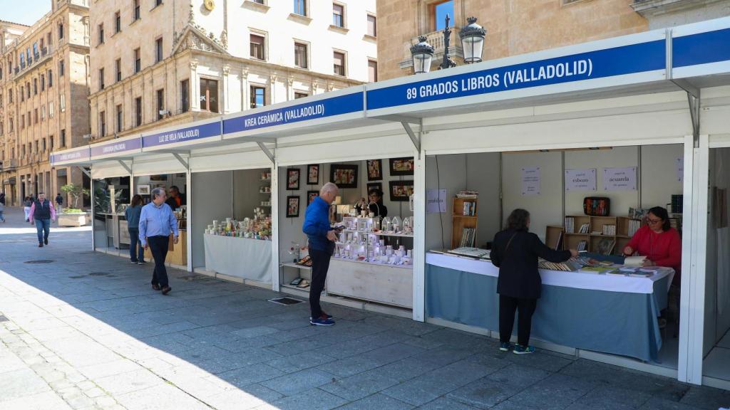 XXII Feria de Artesanía de Salamanca en la Plaza de los Bandos