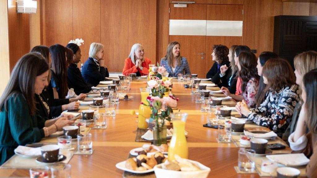 Las participantes del Foro de Incidencia y Liderazgo, retratadas en su última conversación.