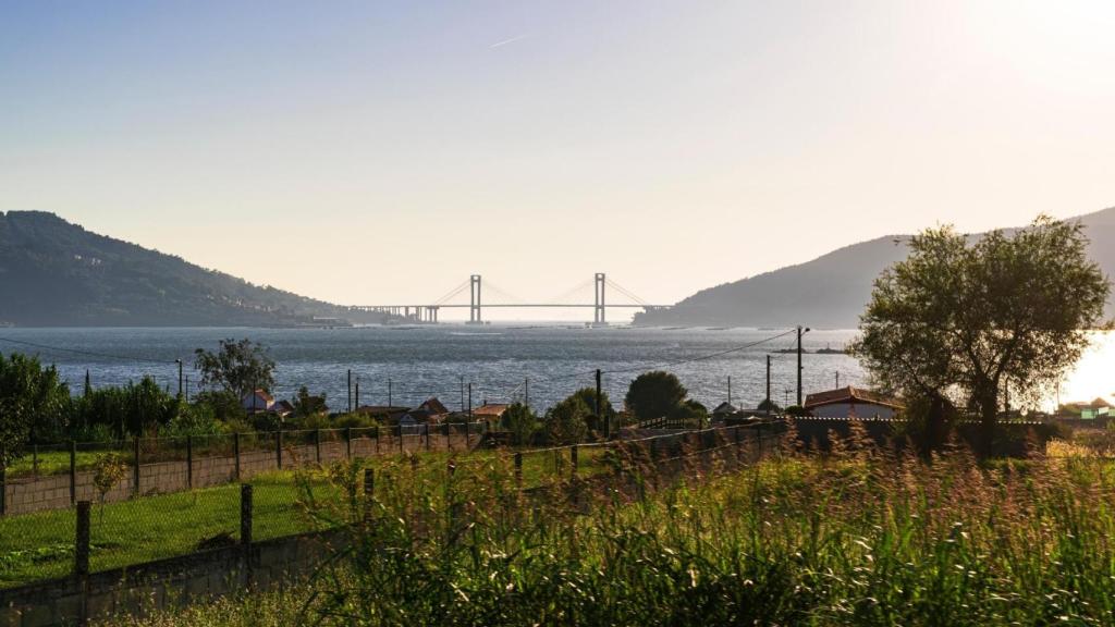 Vistas al Puente de Rande desde Cesantes, Redondela (Pontevedra)