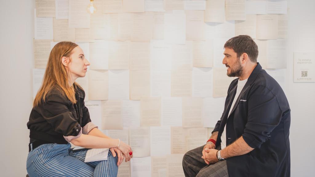 Orozco durante su conversación con EL ESPAÑOL.