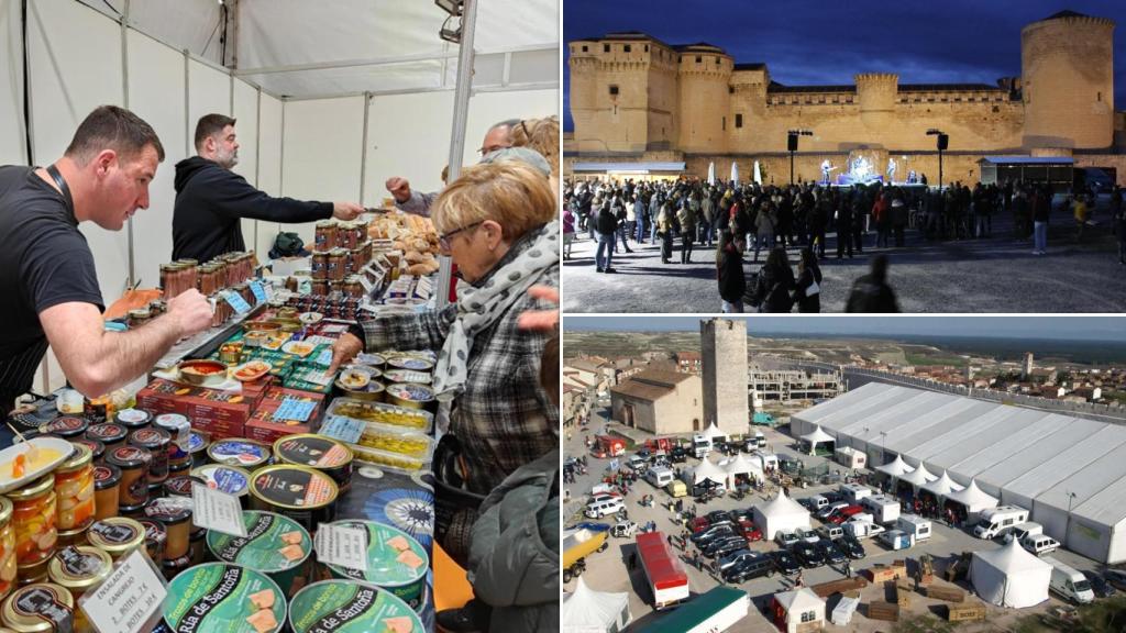 La Feria Multisectorial de Cuéllar con deliciosos productos, exposiciones y música en directo