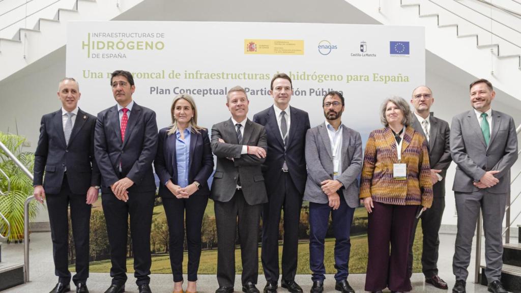Imagen del acto de lanzamiento del Plan Conceptual de Participación Pública de la Red Española del Hidrógeno celebrada el pasado viernes en Puertollano.