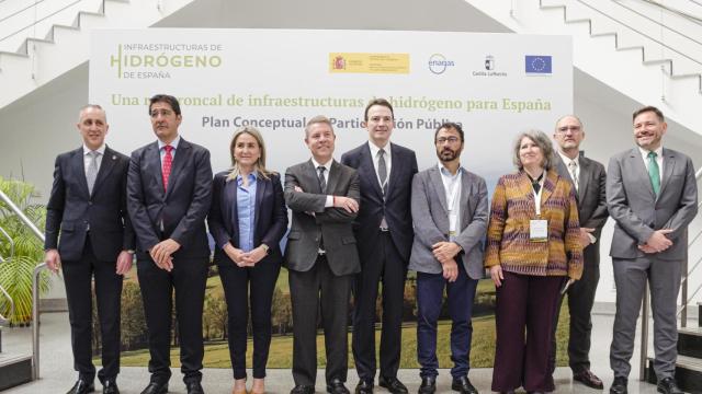 Imagen del acto de lanzamiento del Plan Conceptual de Participación Pública de la Red Española del Hidrógeno celebrada el pasado viernes en Puertollano.