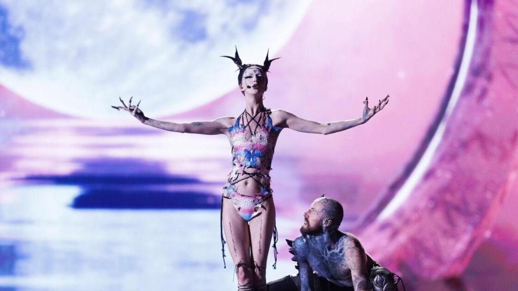 Bambie Thug en Eurovisión 2024.