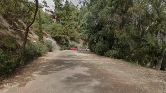 Lugar donde se cometió el crimen el pasado lunes en Mijas.