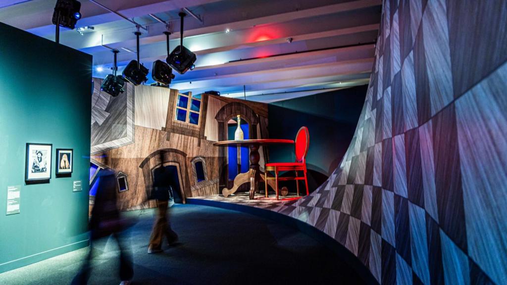 La sala Lago de lágrimas en Caixaforum Madrid. Foto: Fundación la Caixa