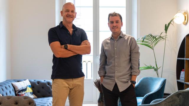 Jeroen Merchiers y Guillermo Ceballos, cofundadores de Zazume.