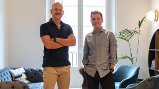 Jeroen Merchiers y Guillermo Ceballos, cofundadores de Zazume.