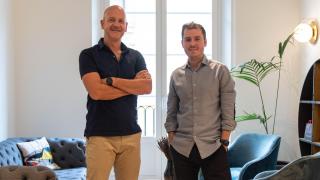 Jeroen Merchiers y Guillermo Ceballos, cofundadores de Zazume.