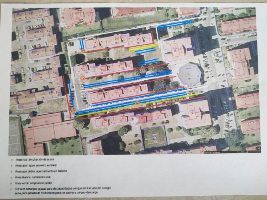 Propuesta de los vecinos de Coia al Concello de Vigo