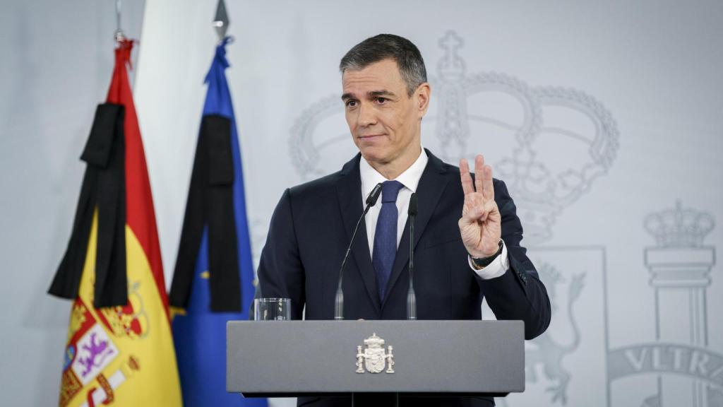 Pedro Sánchez, presidente del Gobierno.