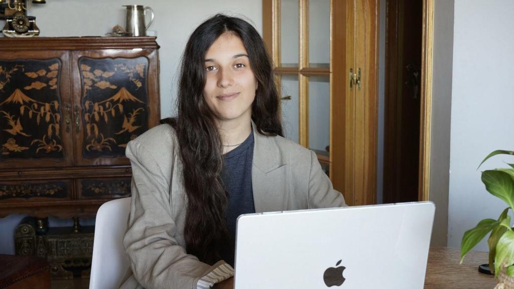 Marina puente, estudiante de diseño digital en U-tad.